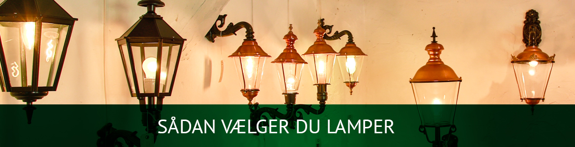 Sådan vælger du lamper