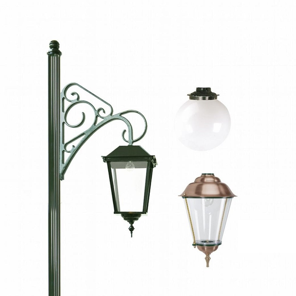 Terneuzen standerlampe m/ K1, 550 cm