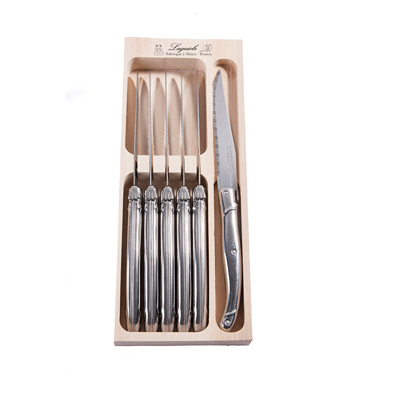 Laguiole Steak Knive, 6 stk. i æske