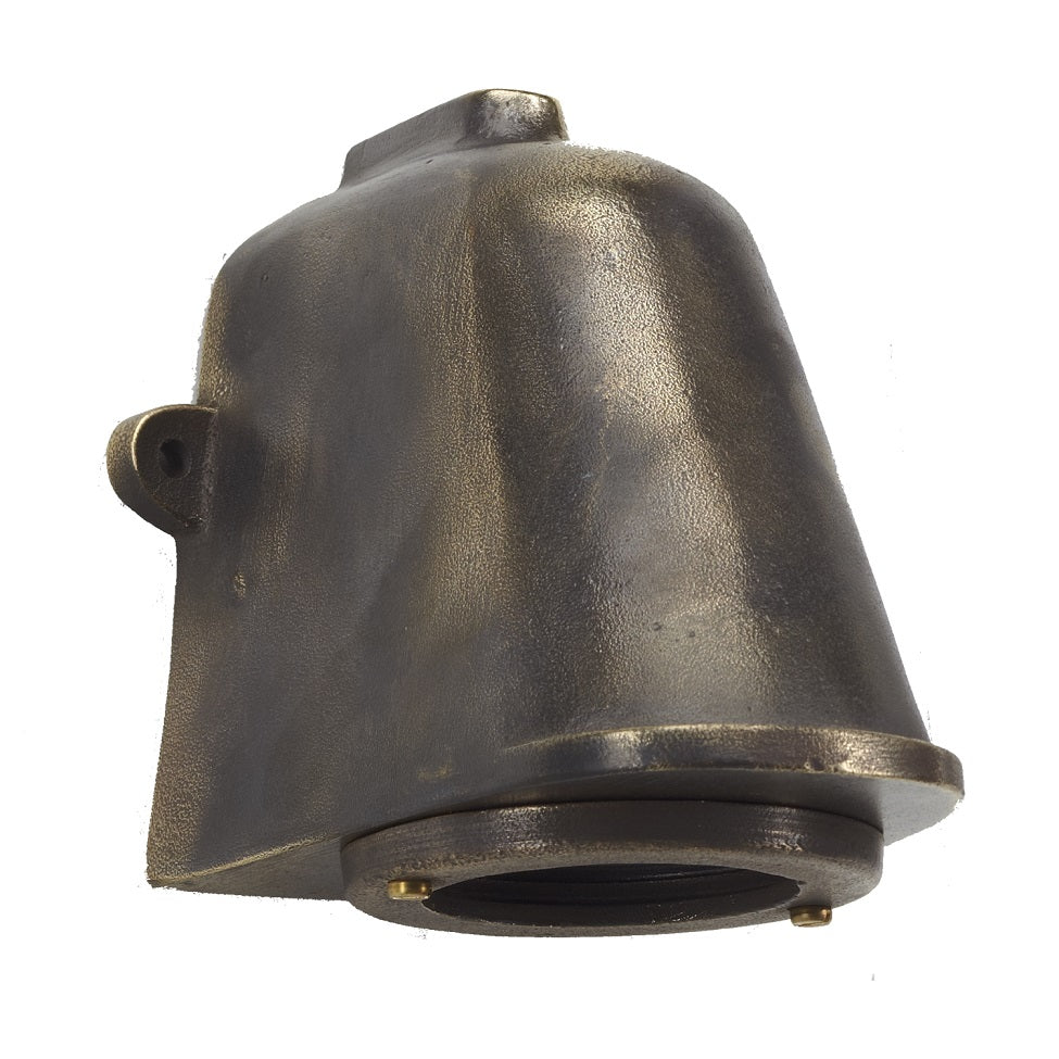 Moderne klassiske væg- /murlampe/downlight, Bronce hjd. 12 cm