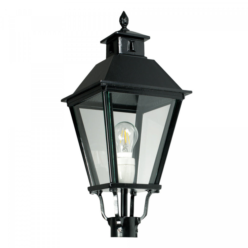 K 9, løs lampe, firkantet m/ speciel top hjd 80 cm
