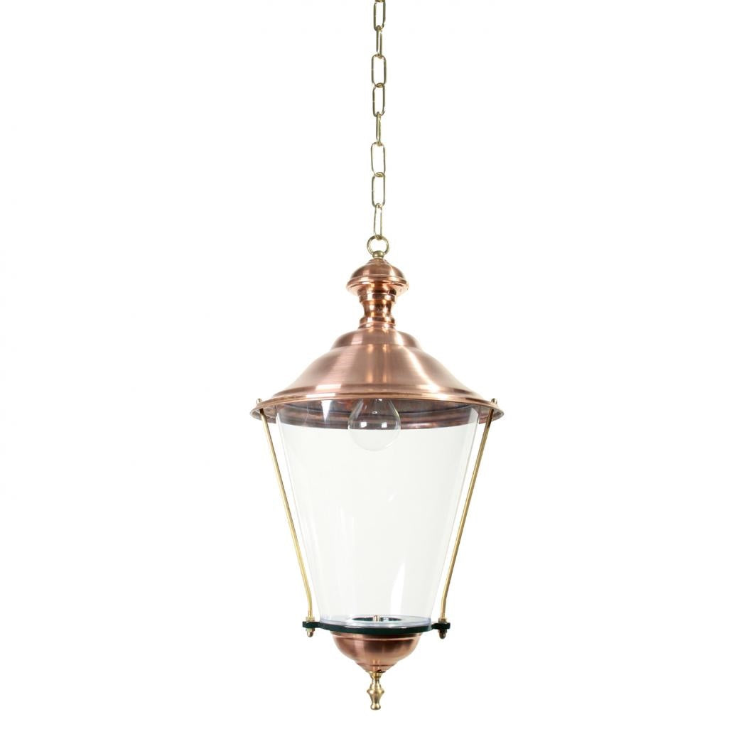 K4b kobberlampe hængende i kæde, 50 cm
