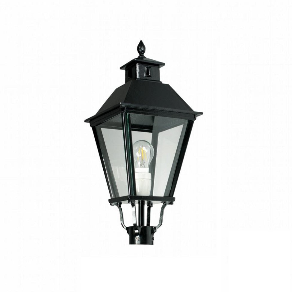 K 9 B, løs lampe, firkantet m/ speciel top hjd 50cm