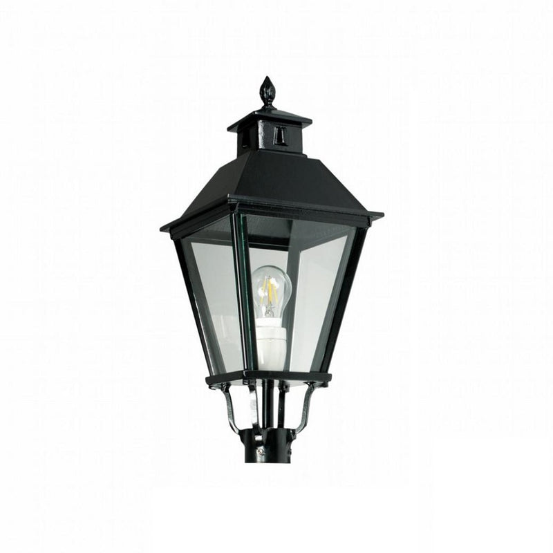 K 9 B, løs lampe, firkantet m/ speciel top hjd 50cm
