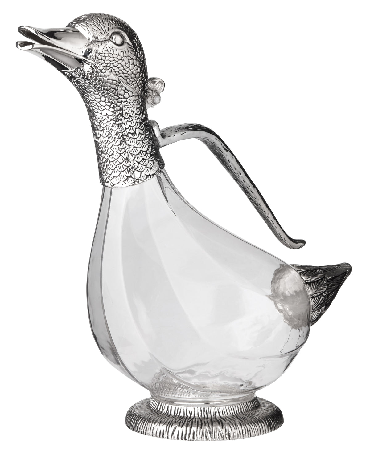 Vin Decanter / Karaffel med andehoved 0,9 ltr.