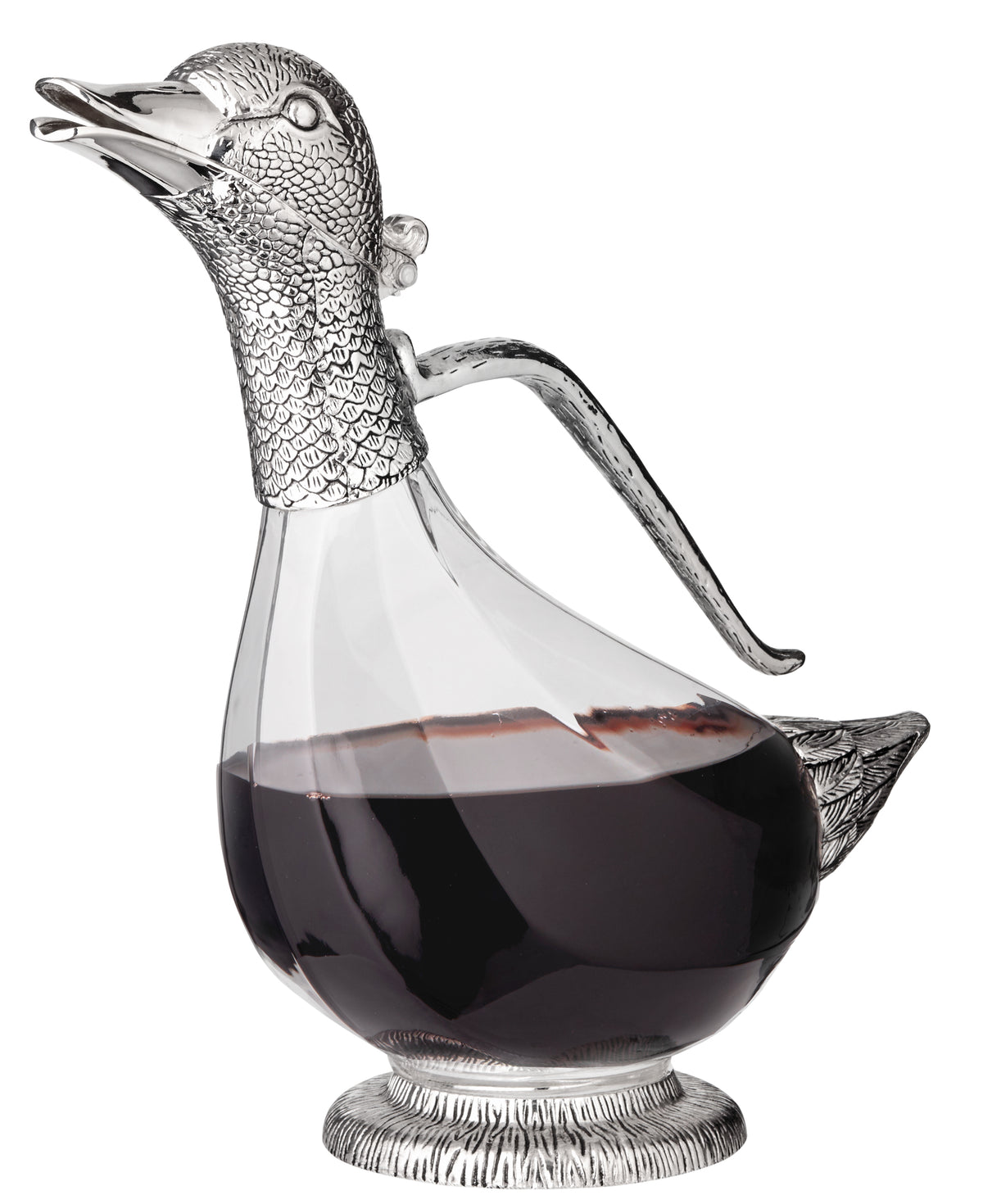 Vin Decanter / Karaffel med andehoved 0,9 ltr.