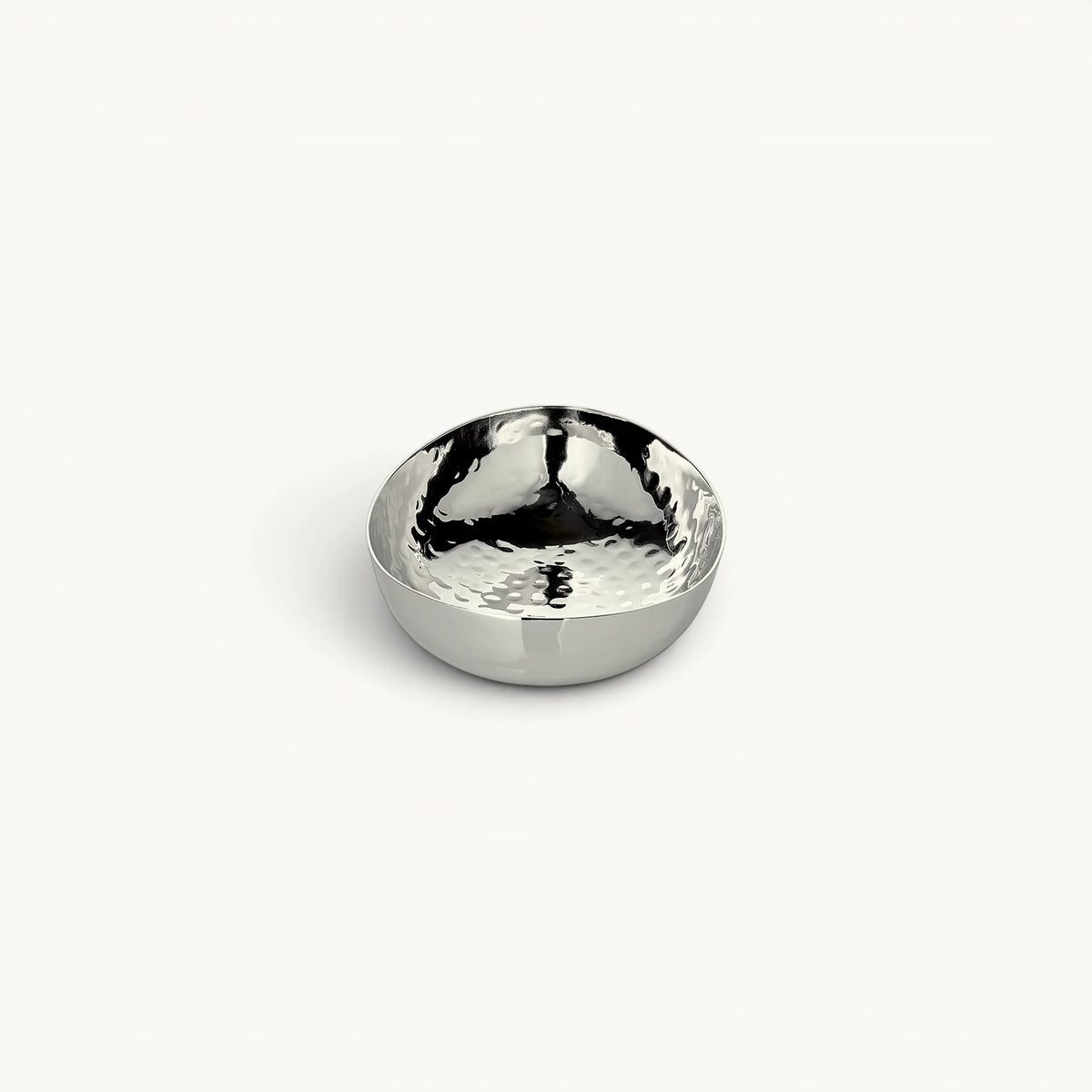 Skål Henrietta hamret stål L. 11,5 cm