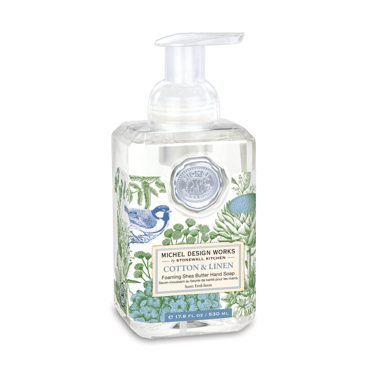 Skumsæbe Cotton & Linen 530 ml