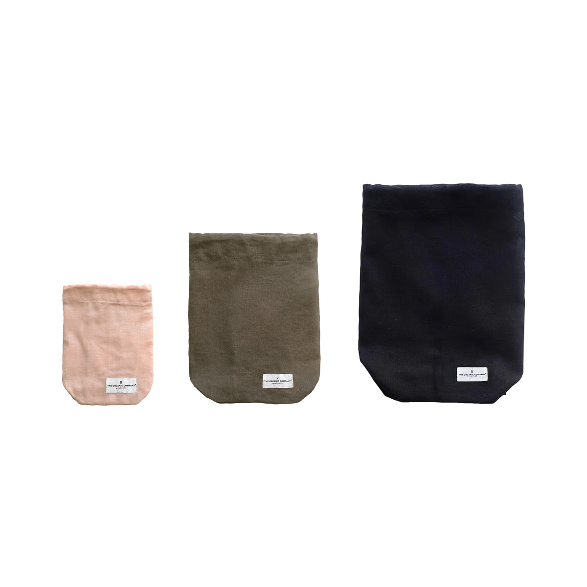 All purpose bag sæt 3 stk. S M L Organic Company