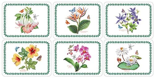Placemats ´Exotic Botanic Garden´ Mellem 30*23 cm, 6 stk. i æske