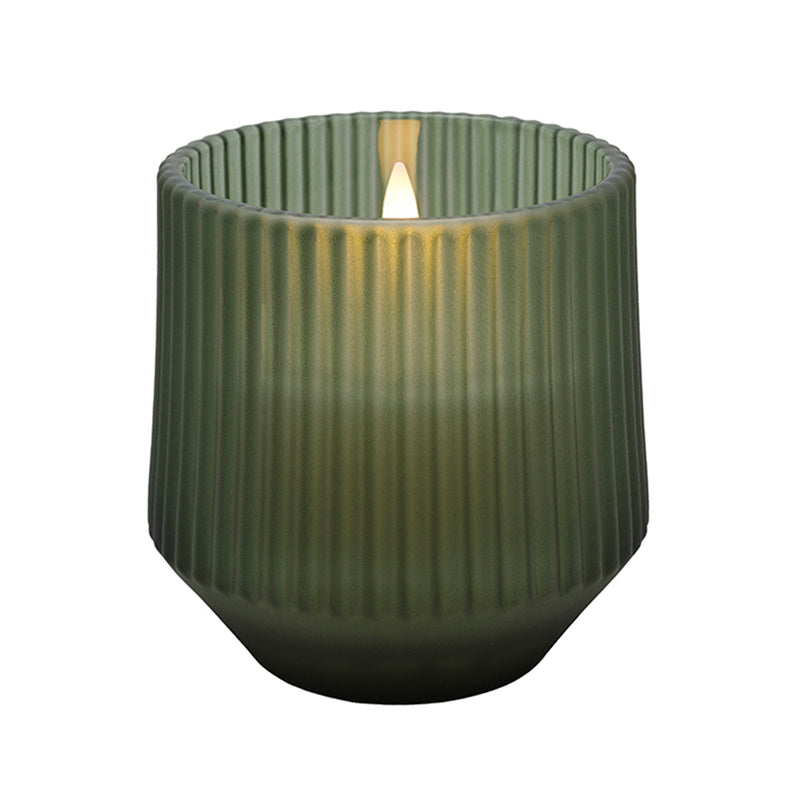 LED LYS - DUFTLYS I GLAS - GRØN/SERENITY