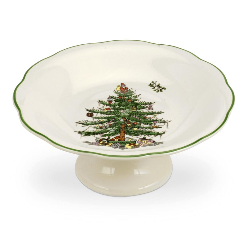 Kagefad på fod - Sculpted footed candy dish - 18 cm