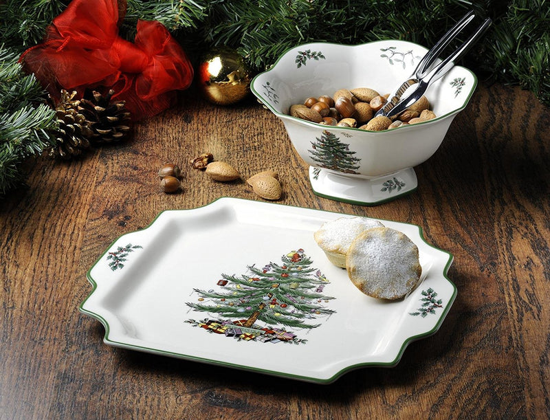 Square Handled Platter Fad 31,5 cm #cover