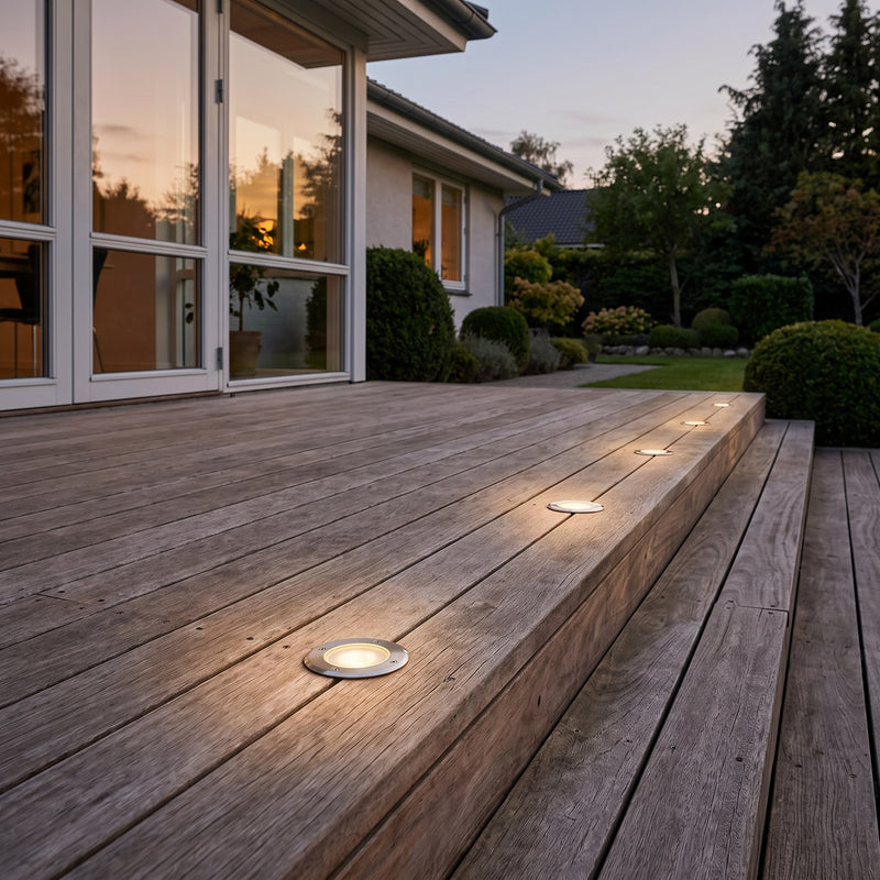 Cosmos lampe 0,6 W Light By Juul i brug udendørs