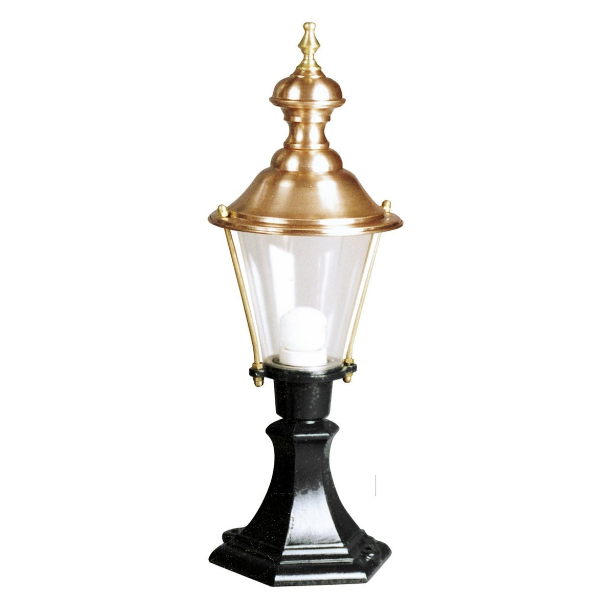 D 207 sokkellampe, m/M29, 56 cm i sort
