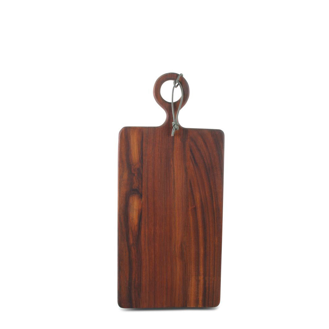 Skærebrædt Board 20 x 45 cm Acacia wood dark brown
