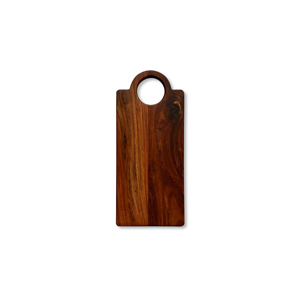 Skærebrædt Board 20 x 45 cm Acacia wood dark brown