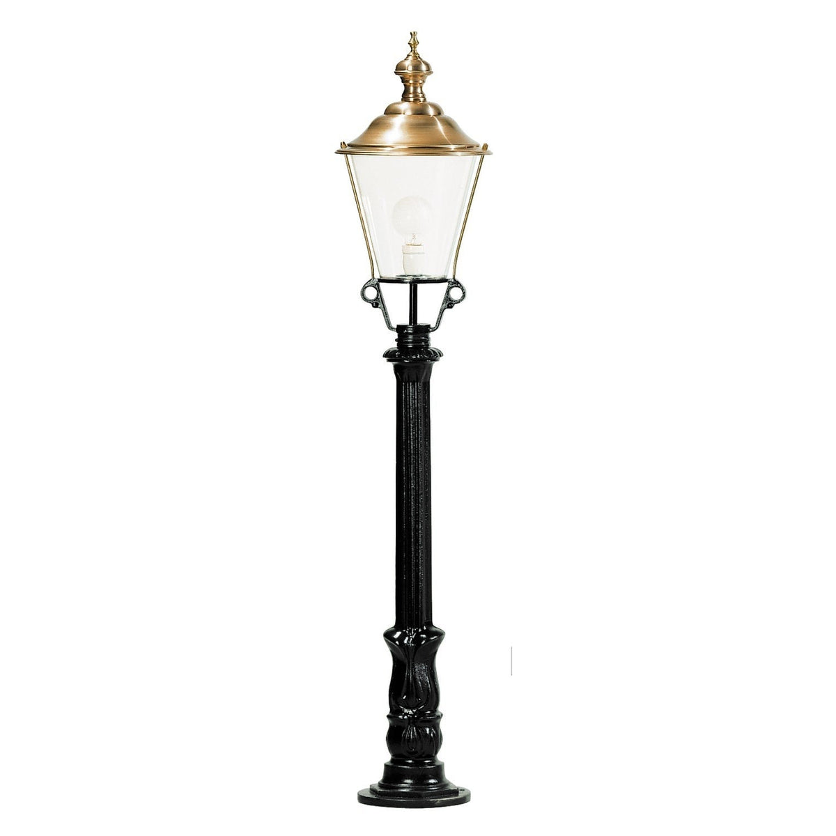 De Rijp standerlampe, m/K3b, 150 cm i sort