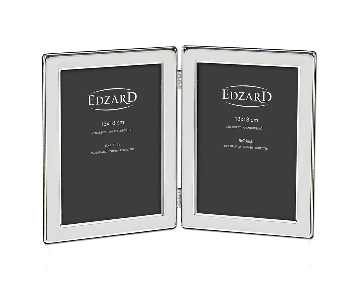 Dobbelt fotoramme 2 x 10 x 15 cm.
