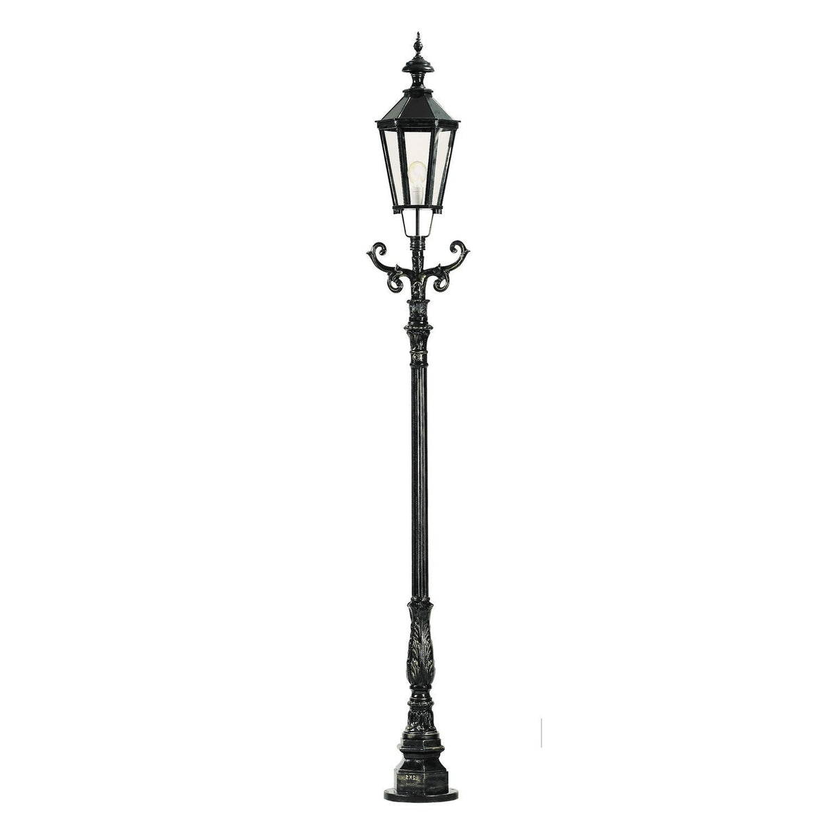 Hannover standerlampe, m/K7a, 264 cm i sort