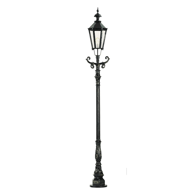 Hannover standerlampe, m/K7a, 264 cm i sort