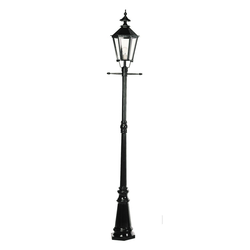 Manchester standerlampe, m/ K7b, Hjd. 228 m i sort
