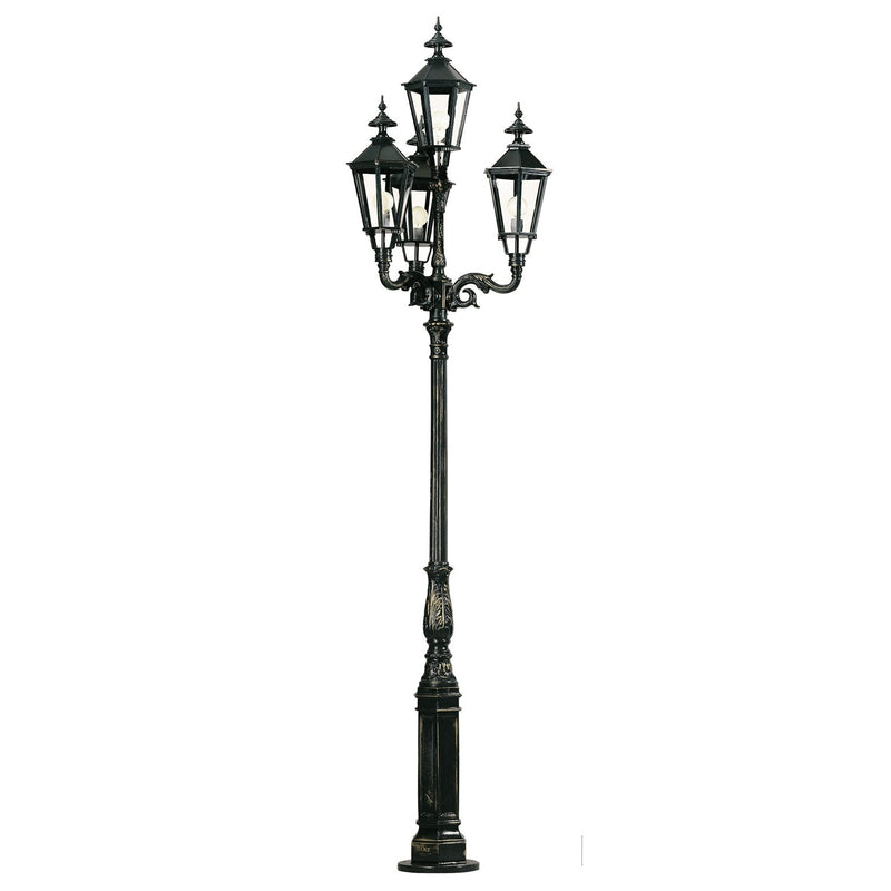 Brussel standerlampe m/4xK7b, 320 cm