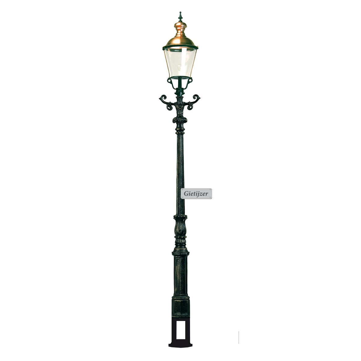 Den Haag støbejern standerlampe, m/K1, 420 cm