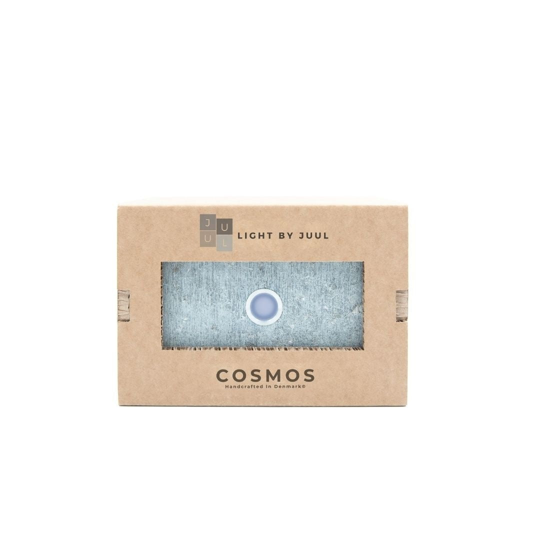 Holmegaardssten Kantblok Grå m/ Cosmos lampe 0,6W Light By Juul