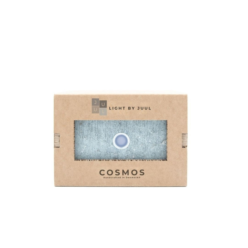 Holmegaardssten Kantblok Grå m/ Cosmos lampe 0,6W Light By Juul