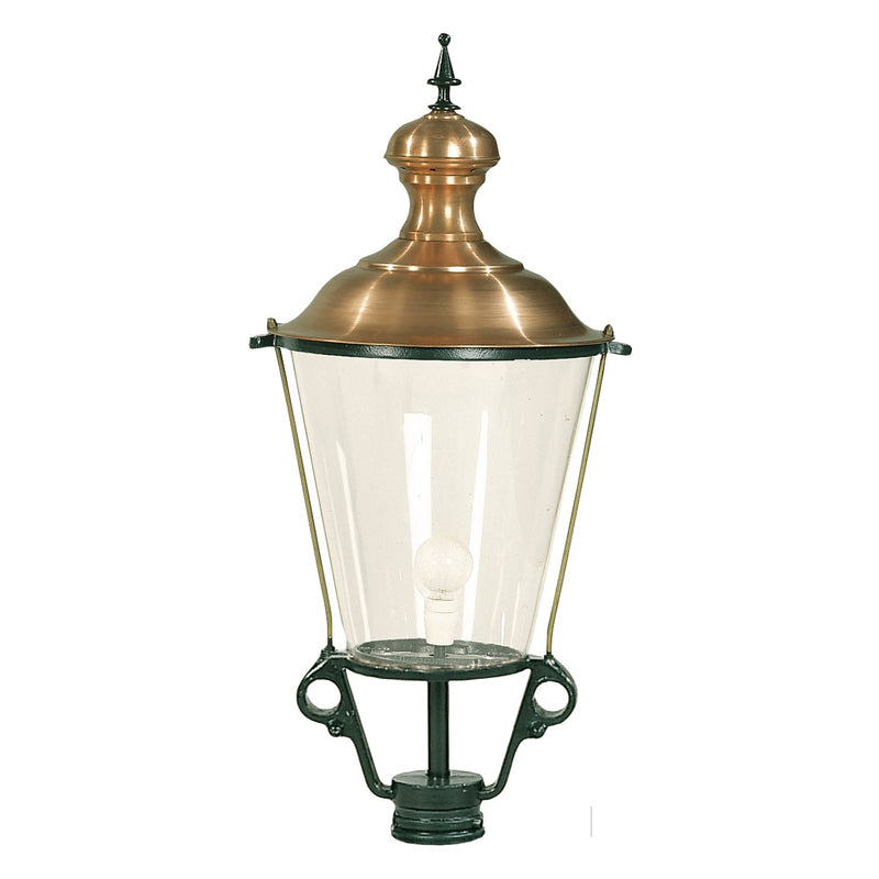 K 1, løs lampe m/ kobbertop, rund 105 cm