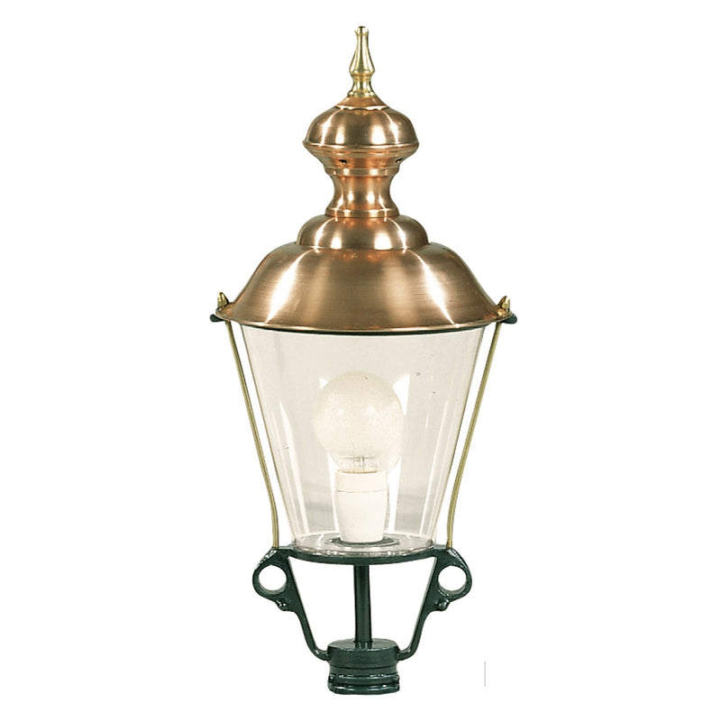 K 3 a, løs lampe m/ kobbertop, rund 68 cm