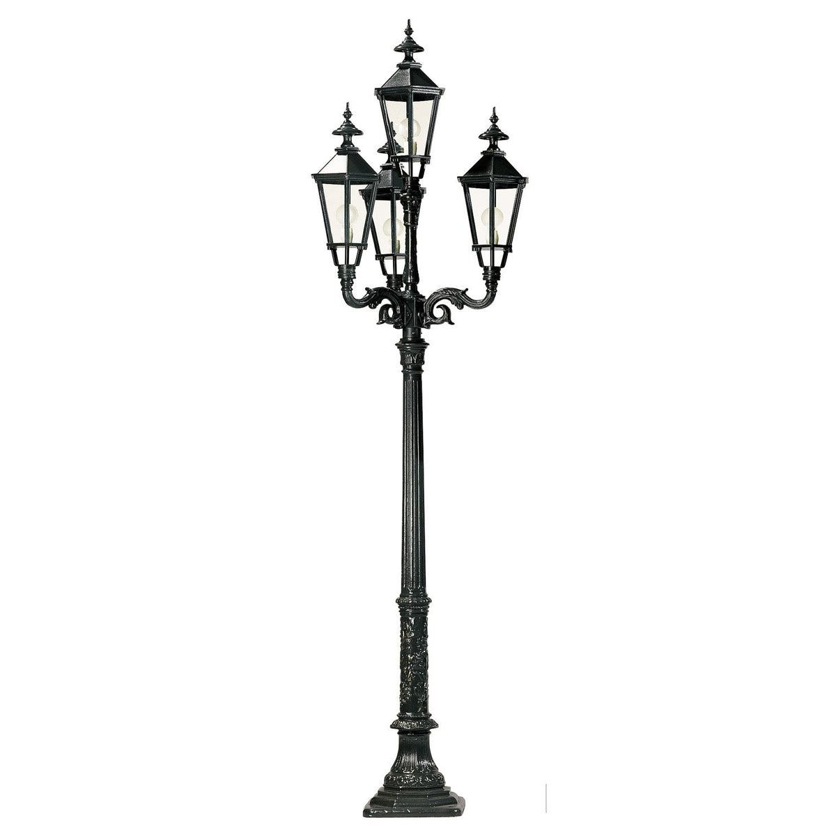 Milano standerlampe m/4xK7b, 290 cm