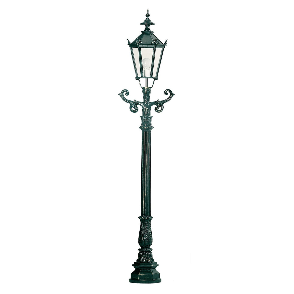Nurnberg standerlampe, m/K7b inkl. kroner, 205 cm