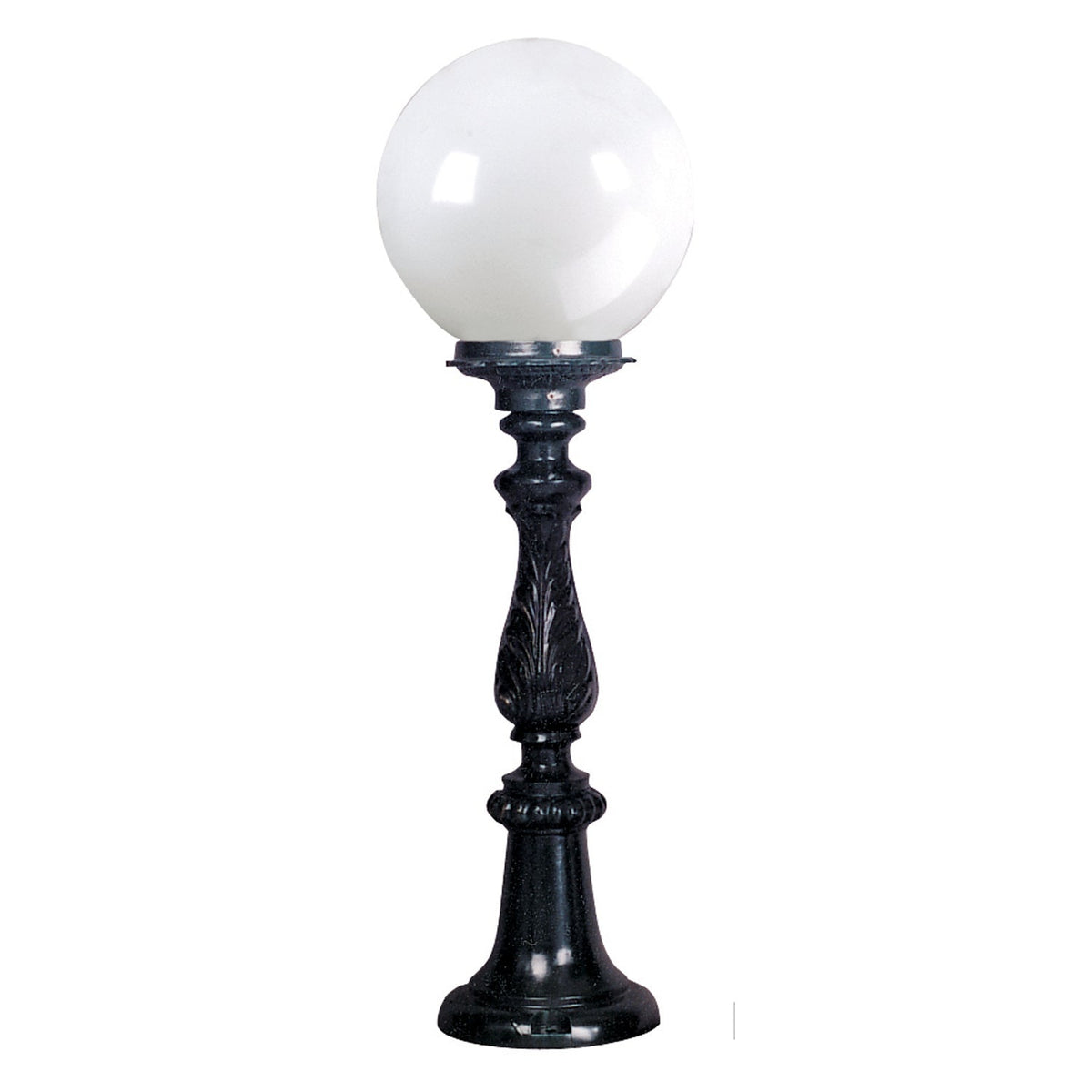 R 222 sokkellampe, rund 25 cm, 80 cm