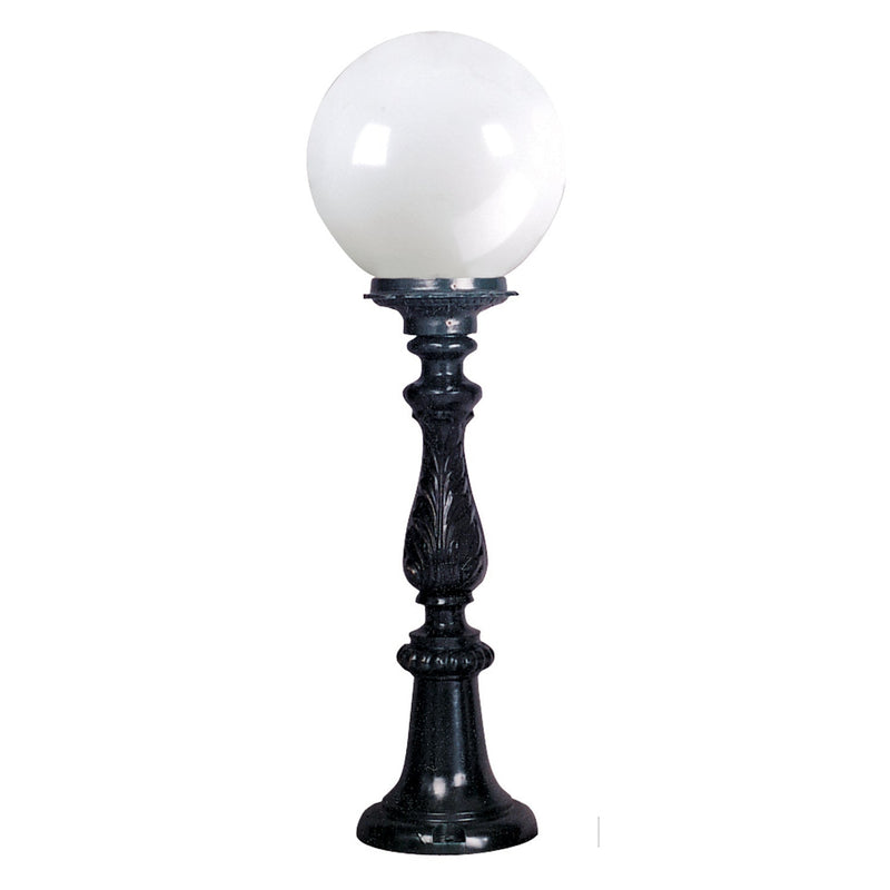 R 222 sokkellampe, rund 25 cm, 80 cm