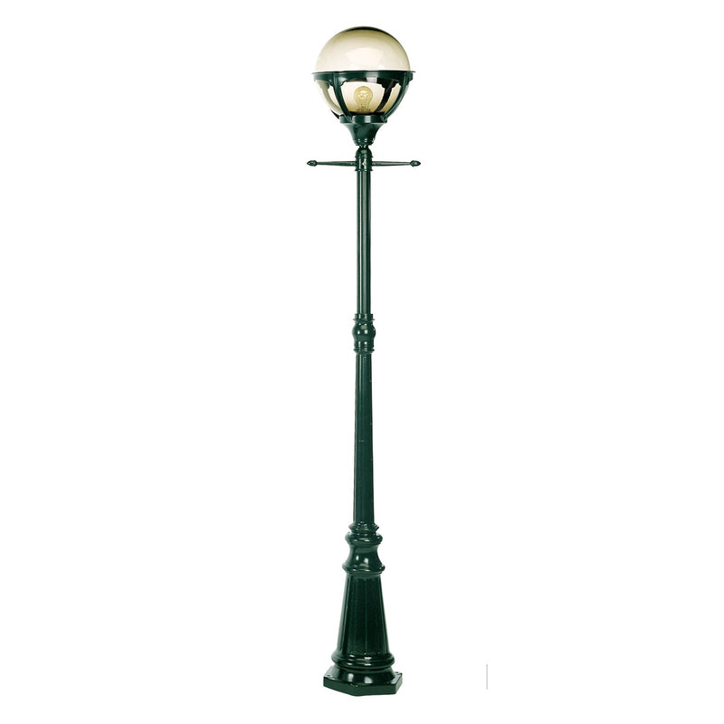 Sumatra standerlampe, rund 30 cm, Hjd 215 cm