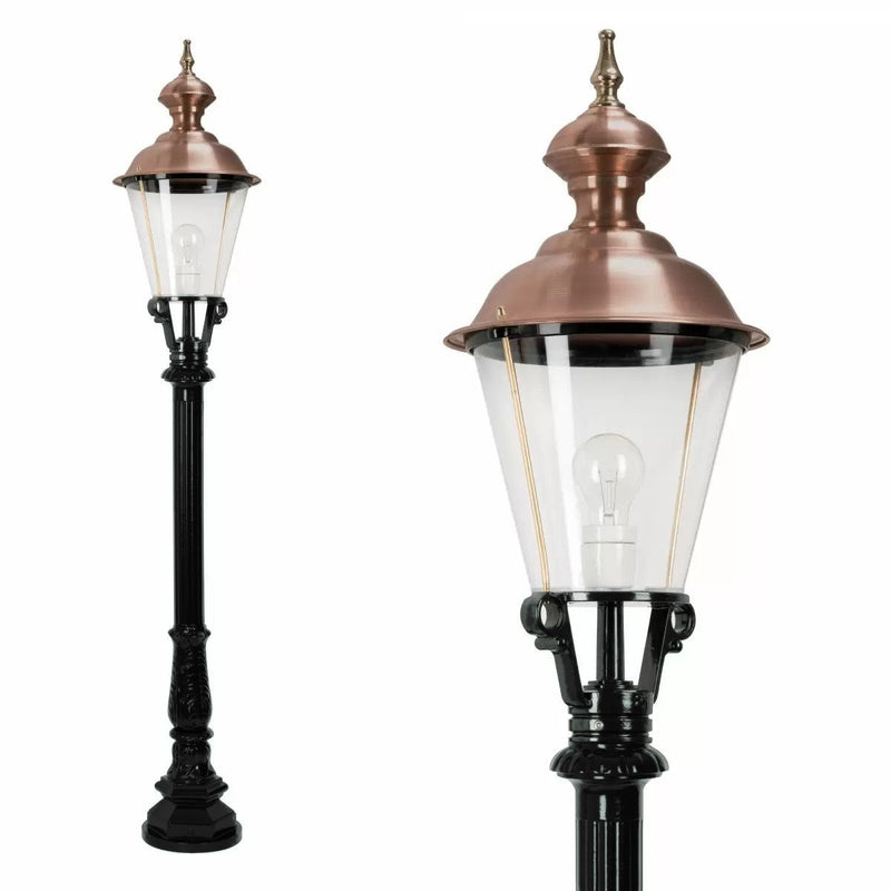 Montreal standerlampe m/ K4, 150 cm i sort