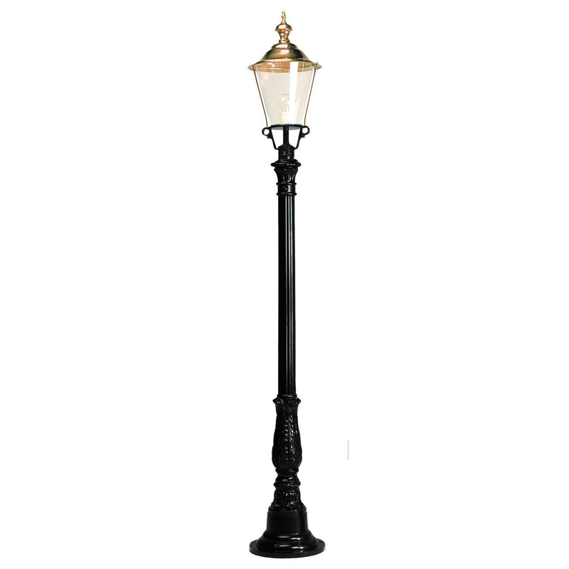 Oberhausen standerlampe, m/ K3b, 225 cm. i sort
