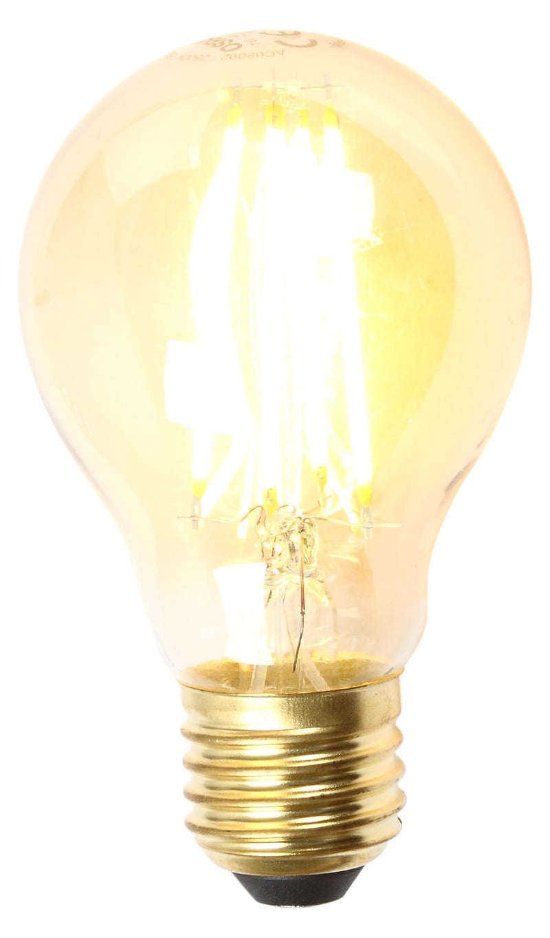 LED glødepærer 6,5 W = 50W kultråds look