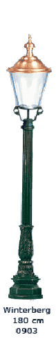 Winterberg standerlampe, m/K3b, 180 cm